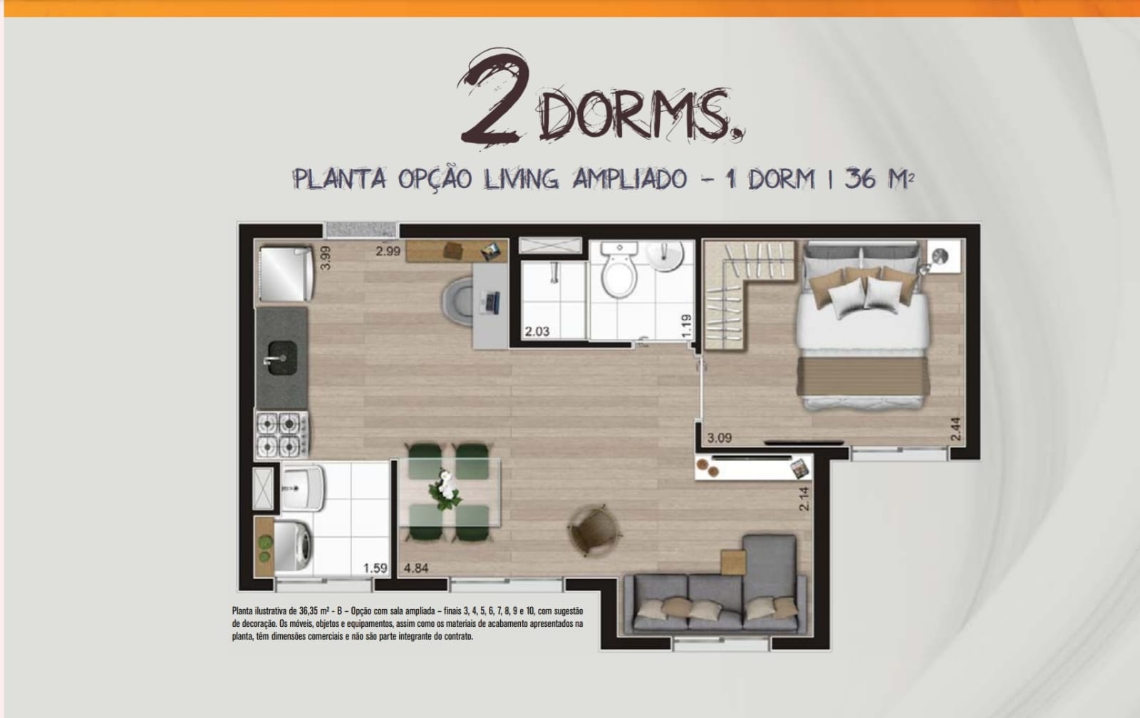 Imagem Apartamento com 2 Quartos à Venda, 36 m²em Cambuci - São Paulo
