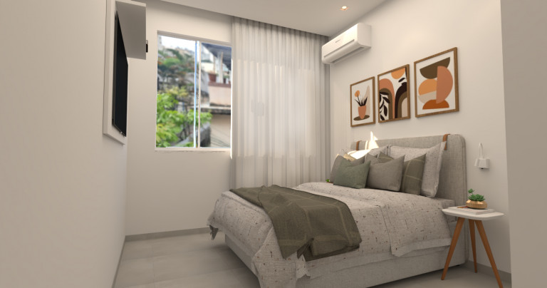 Imagem Casa de Vila com 2 Quartos à Venda, 60 m² em Botafogo - Rio de Janeiro
