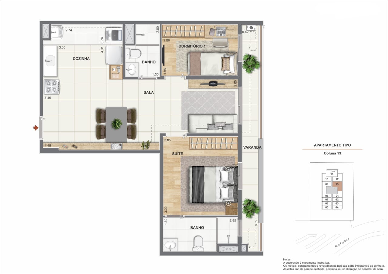 Imagem Apartamento com 3 Quartos à Venda, 68 m² em Santo Cristo - Rio de Janeiro