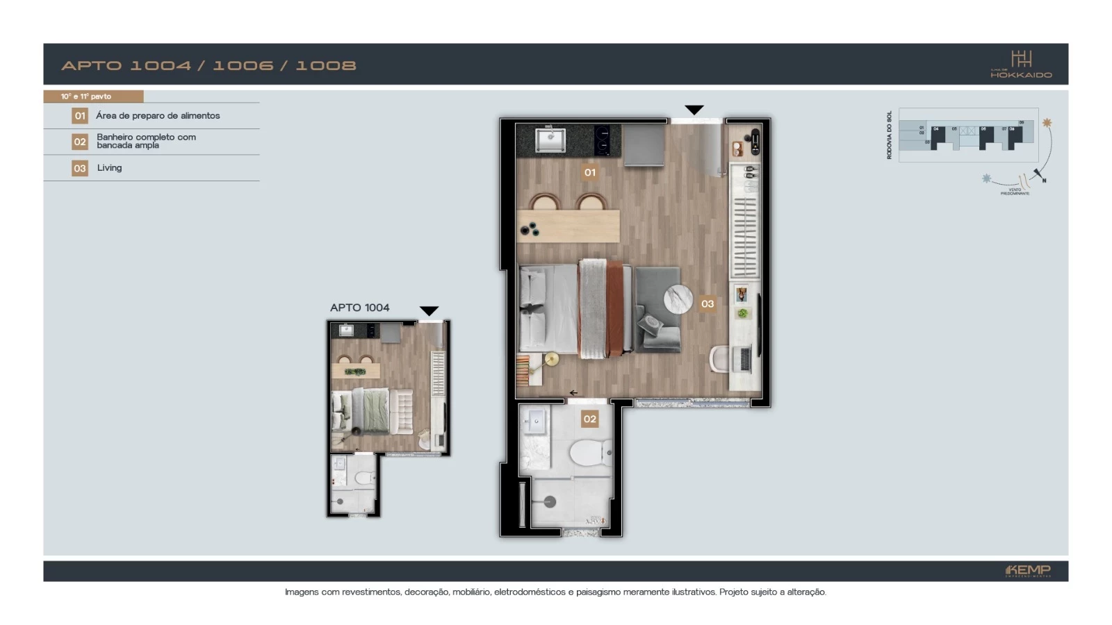 Imagem Apartamento com 1 Quarto à Venda, 40 m² em Praia de Itaparica - Vila Velha