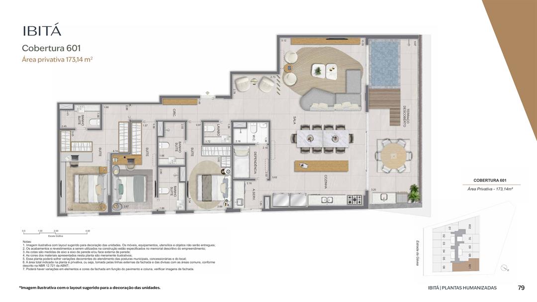 Foto do imóvel: Apartamento com 2 Quartos à Venda, 88 m² em São Conrado - Rio de Janeiro