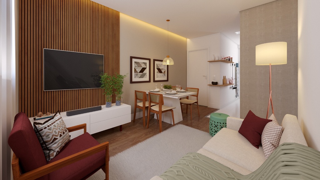 Apartamento com 1 Quarto à Venda, 41 m²em Campo Grande - Rio de Janeiro