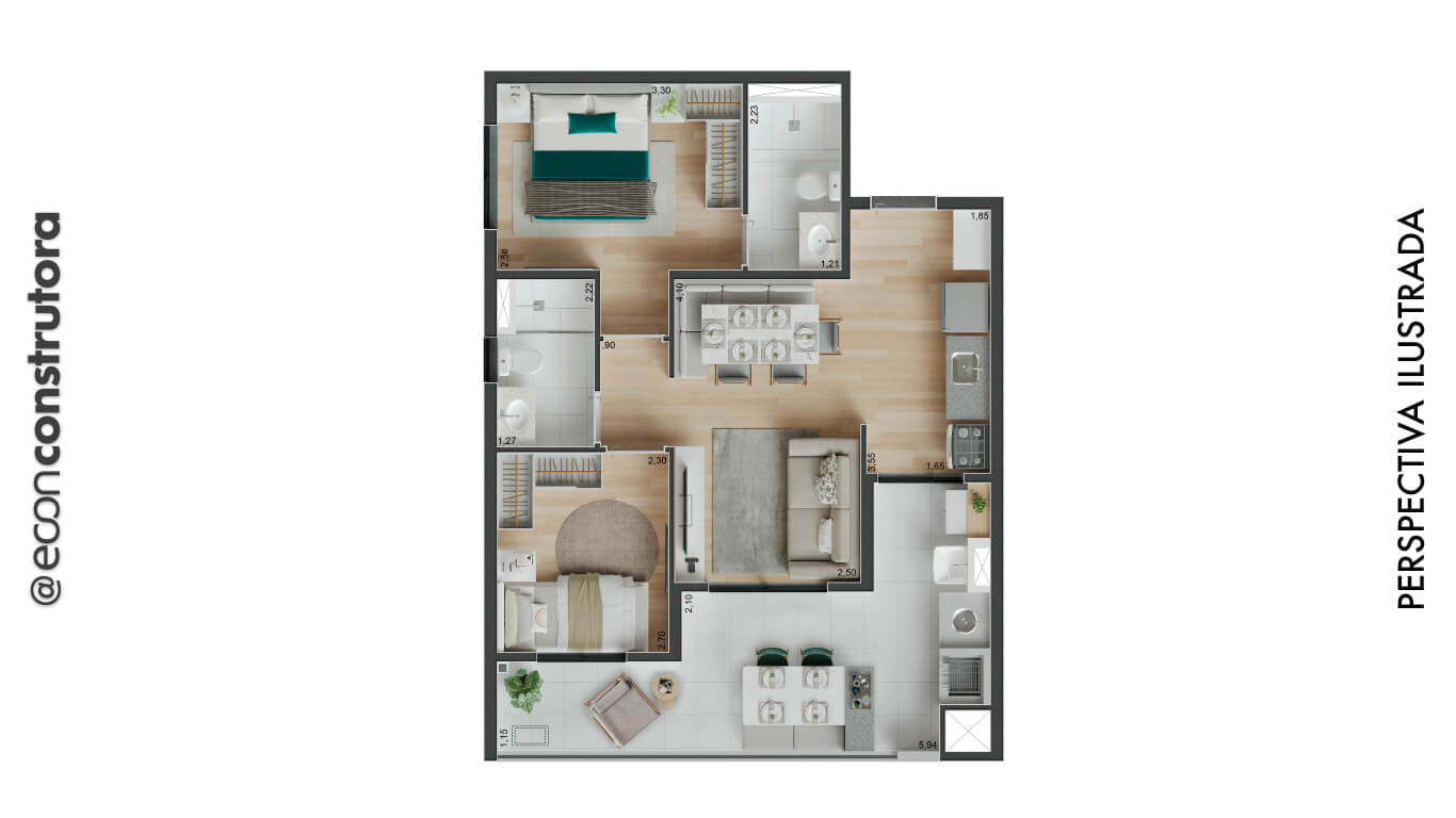 Imagem Apartamento com 2 Quartos à Venda, 44 m²em Vila Olímpia - São Paulo