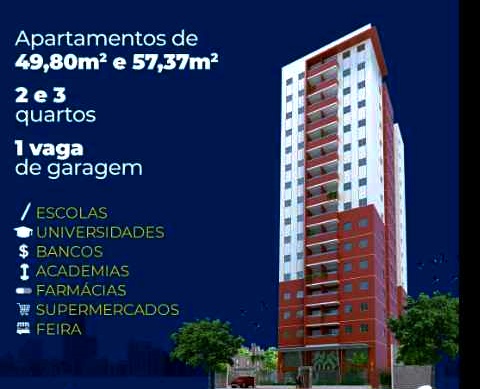 Imagem Apartamento com 3 Quartos à Venda, 57 m²em Pedreira - Belém