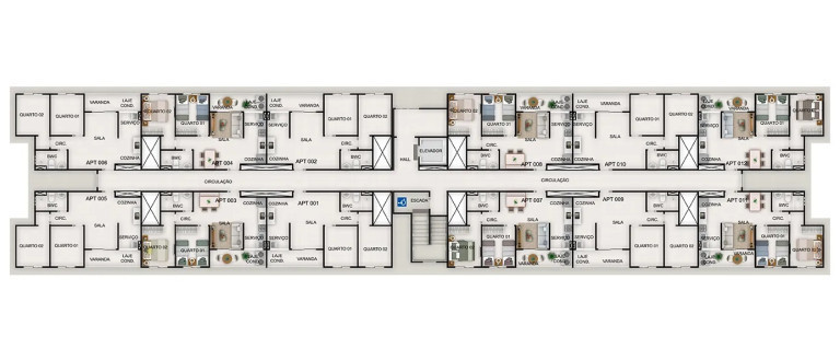 Imagem Apartamento com 2 Quartos à Venda,  em Nossa Senhora da Conceição - Paulista