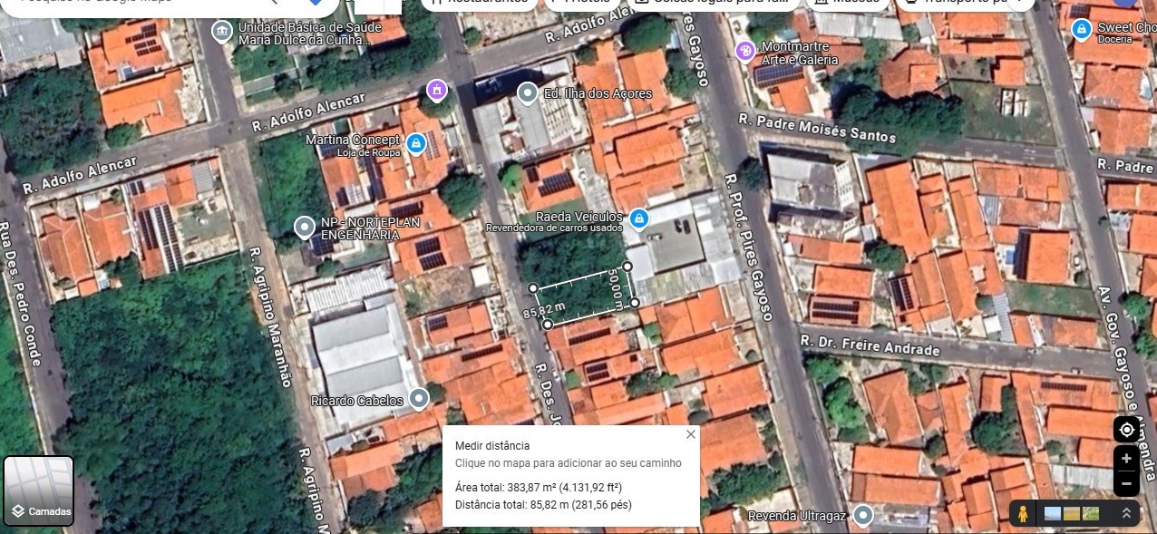 Imagem Terreno à Venda, 416 m² em Noivos - Teresina