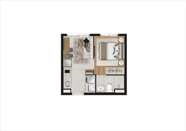 Kitnet com 1 Quarto à Venda, 24 m² em Vila Mariana - São Paulo