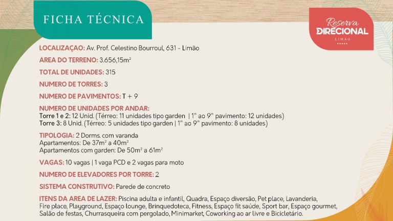 Imagem Apartamento com 2 Quartos à Venda, 40 m² em Limão - São Paulo