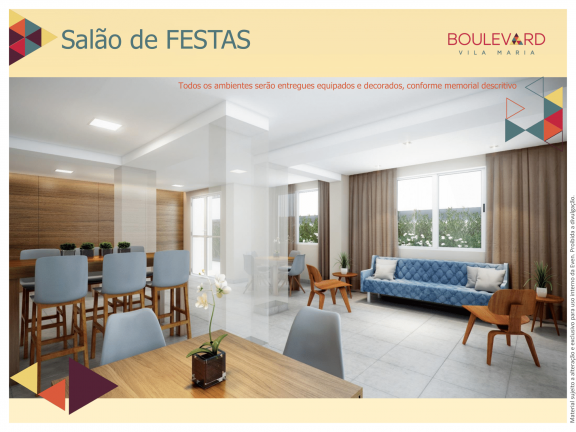 Imagem Apartamento com 3 Quartos à Venda, 63 m² em Vila Maria - São Paulo