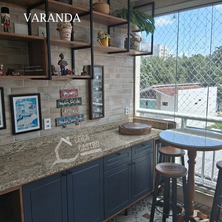 Apartamento com 3 Quartos para Alugar, 74 m² em Flores - Manaus