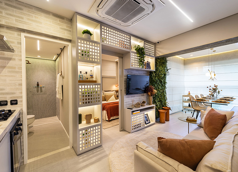 Apartamento com 2 Quartos à Venda, 42 m²em Brooklin Paulista - São Paulo