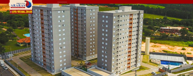 Apartamento com 2 Quartos à Venda, 54 m² em Parque Residencial Rafael Alcalá - Porto Feliz