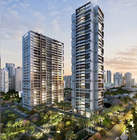 Imagem de fundo do Condomínio Habitarte 2 Brooklin em São Paulo