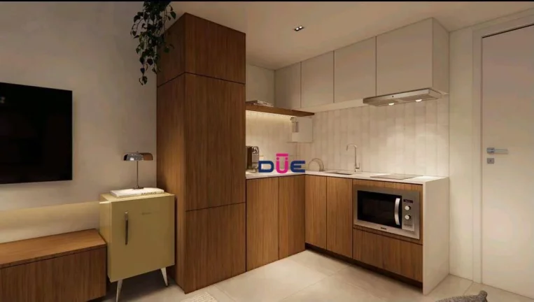 Imagem Apartamento tipo Loft 1 dormitório à venda, 55 m² por R$ 695.000 - Boqueirão - Santos/SP