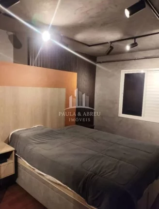 Imagem Apartamento 54m², 1 Dormitório, podendo ser 2 (está com living ampliado), Sacada, 1 Vaga, Lazer Completo, no Jardim Pedroso, Mauá-SP