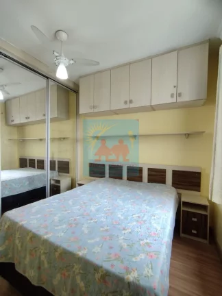 Imagem Apartamento com 70m² e Vista Total para o Mar na Vila Mirim, Praia Grande/SP, 580mil