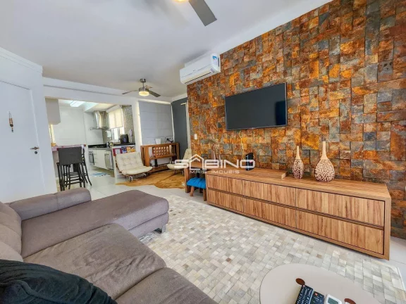 Imagem Apartamento à venda, com 3 dormitórios 1 suíte 106 m² de área útil 2 vagas - Riviera de São Lourenço - Bertioga/SP
