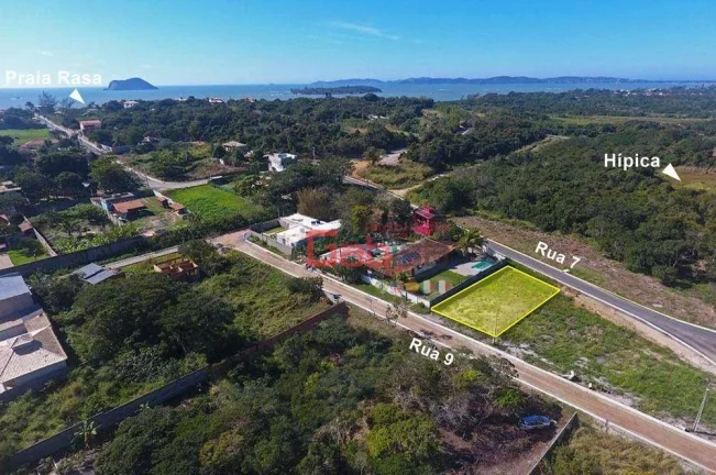 Imagem Terreno à venda, 427 m² por R$ 310.000,00 - Baia Formosa - Armação dos Búzios/RJ