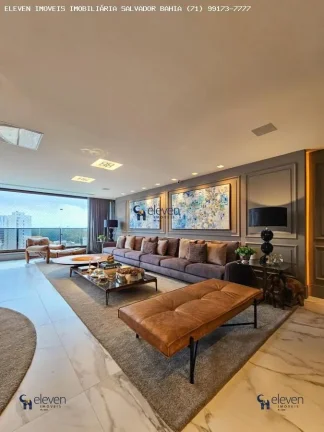 Imagem APARTAMENTO À VENDA NA MANSÃO BAHIANO DE TÊNIS. 305M2  4/4 COM 4  SUÍTES,  4 VAGAS