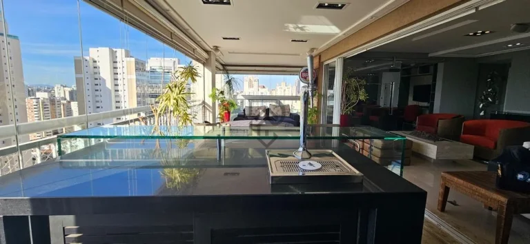 Imagem Apartamento Alto Padrão vila romana andar alto vista livre