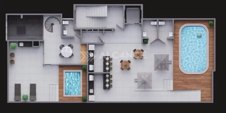 Imagem Apto - 3 Quartos - 1 Suíte - 77 m² - Ponta de Campina, Cabedelo/PB