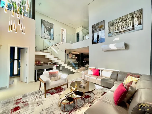Imagem Casa com 3 suítes 1 escritório e 4 vagas no condomínio Veduta Blu - Jundiaí/SP