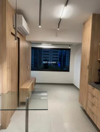Imagem Apartamento para locação em Moema, com 1 quarto, 1 banheiro.