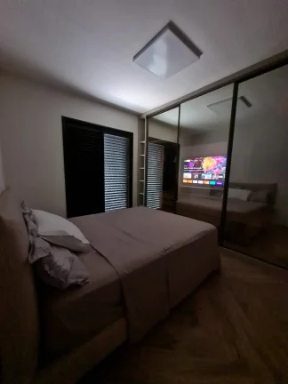 Imagem Casa Duplex Chácara Santo Antônio - 120M², 2 Dorms, 2 Suítes, 1 Vaga, Terraço com Churrasqueira, Escritório, Split.