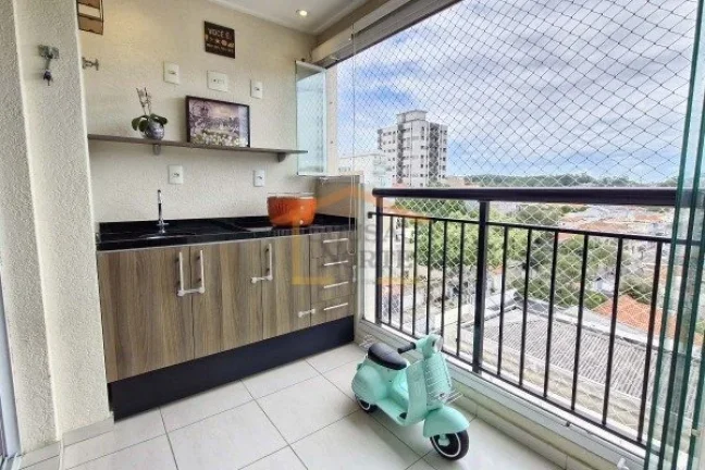 Imagem Apartamento com 60 m² de área privativa, distribuídos em 2 dormitórios, sendo 1 suíte, sala int...