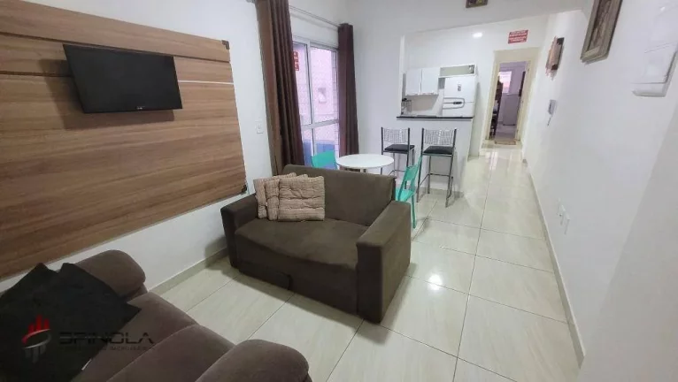 Imagem Apartamento com 1 dormitório à venda, 45 m² por R$ 330.000,00 - Aviação - Praia Grande/SP