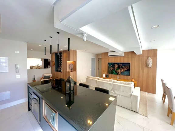 Imagem Apartamento 79M², 2Q, 2 Suítes, 3 Banheiros, 2 Vagas, 1 Lavabo, Varanda, Academia, Churrasqueira, Piscina, Sauna, Salão de Festas e Jogos, Quadra.