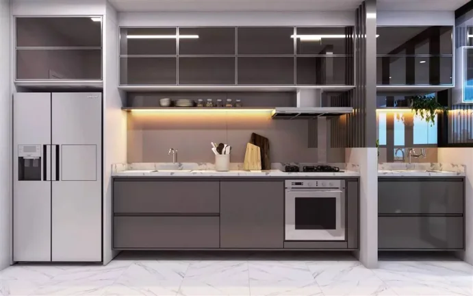 Imagem APARTAMENTO COM 80.75 m² - BOQUEIRAO - PRAIA GRANDE SP