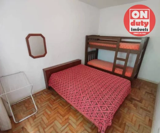 Imagem Apartamento com 1 quarto à venda, 38 m² por R$ 308.000 - Aparecida - Santos/SP