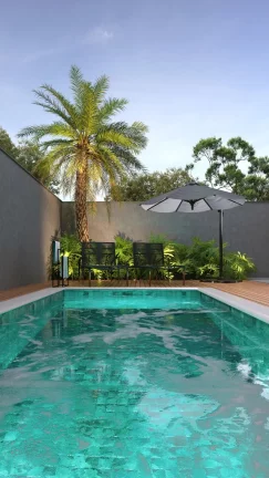 Imagem Casa de luxo com piscina de 3 quartos sendo 1 suíte em excelente localização com 207 m² privativ