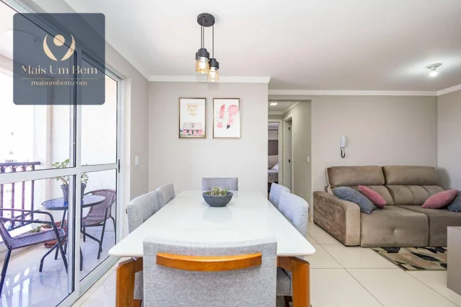 Imagem Apartamento com 2 quartos (1 suíte) à venda por R$ 555.000 - Novo Mundo - Curitiba/PR