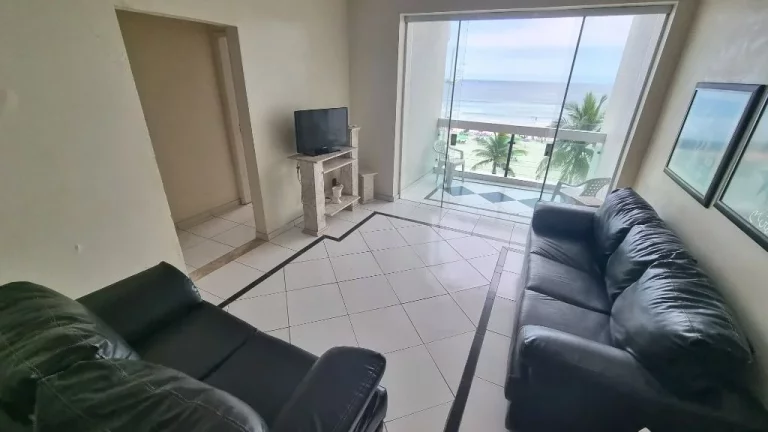 Imagem ÓTIMO APTO FRENTE TOTAL AO MAR NA PRAIA DE PITANGUEIRAS, 3 SUÍTES, 1 VAGA DE GARAGEM.