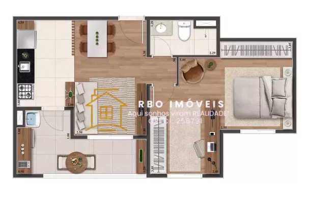 Imagem Lançamento Serenne Residencial | 1 e 2 Dormitórios | 1 ou 2 vagas na Aldeia de Barueri