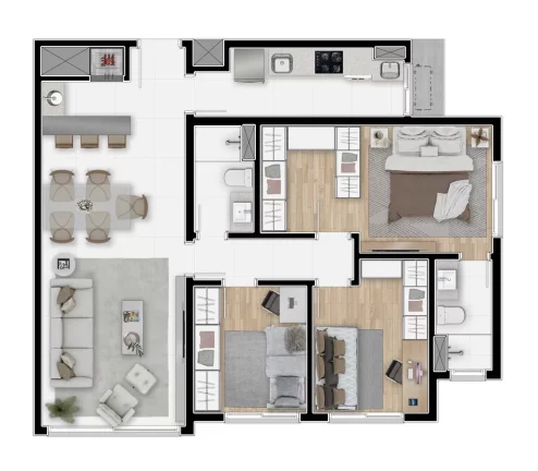 Imagem York - Apartamento à venda no bairro Menino Deus - Porto Alegre/RS