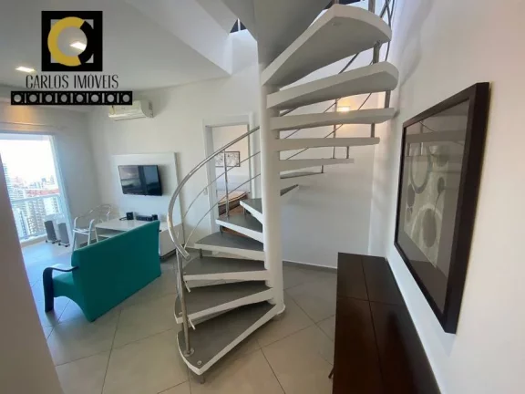 Imagem Cobertura Duplex com vista mar à venda em Santos