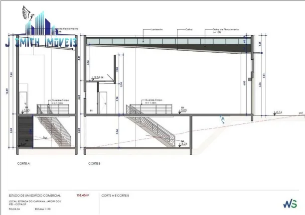 Imagem Lote 138m² com projeto (Galpão) em processo de aprovação - Km 31 Rod.