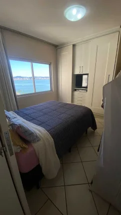 Imagem Apartamento vista mar com 1 dormitório e 1 vaga, próximo ao Beiramar Shopping em Florianópolis/SC