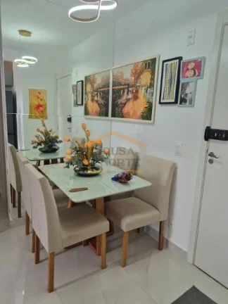 Imagem Apartamento 48m², 2 dormitórios, sendo 1 suíte, além de mais 1 banheiro social. Sala dois ambien...