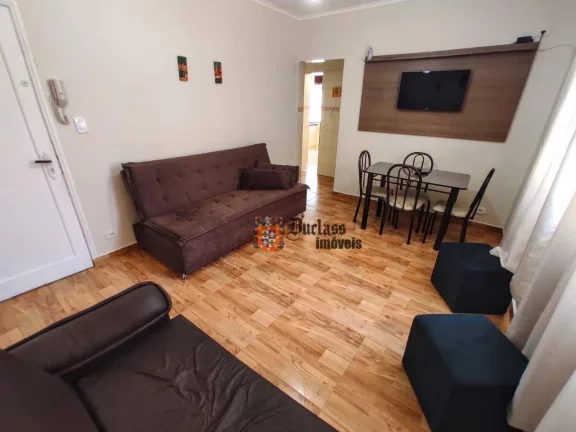 Imagem Apartamento com 1 dormitório à venda, 51 m² por R$ 345.000,00 - Canto do Forte - Praia Grande/SP