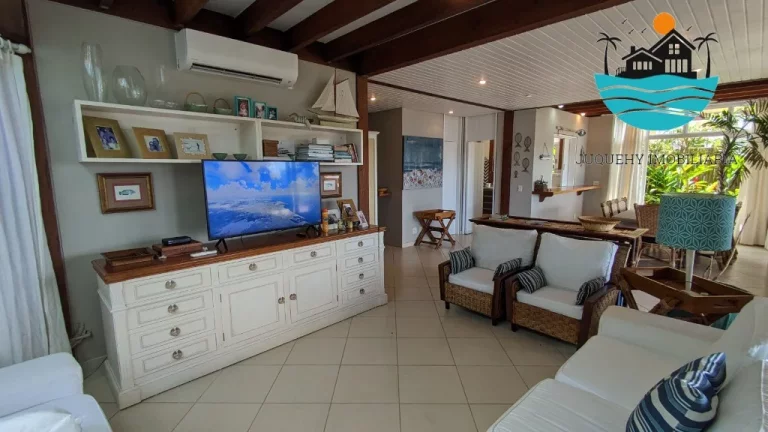 Imagem Casa a Venda e Juquehy, Aluguel anual e Temporada - 5 Suítes, max. 10 pessoas, piscina, área gourmet, Tênis, sauna, 300m² | Juquehy Imobiliária