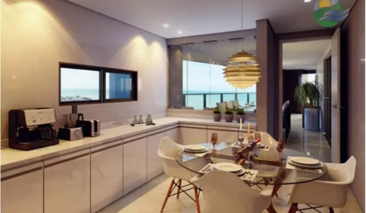 Imagem Apartamento com 5 Suites, 414m2, à venda em Altiplano Cabo Branco, João Pessoa.