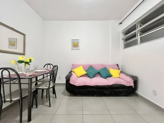 Imagem Lindo apartamento com um dormitório na Aviação - Praia Grande!
