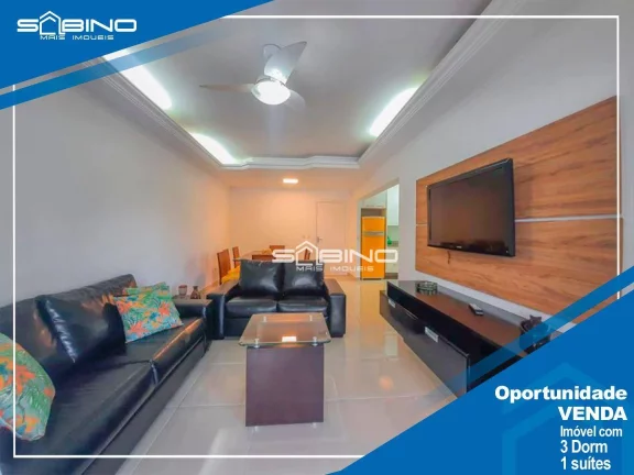 Imagem Apartamento à venda, com 3 dormitórios 1 suíte 100m², 2 vagas - Riviera de São Lourenço - Bertioga/SP
