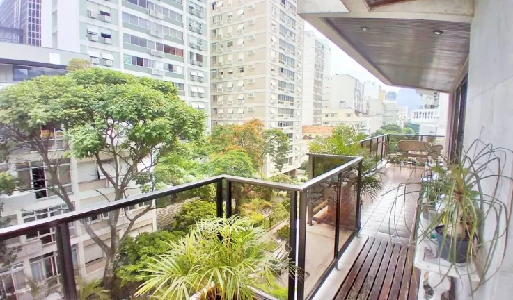 Imagem IPANEMA (R.BARÃO DA TORRE) 270m2 SALÃO VARANDÃO 4QTS 2STS ARMs. 2DEPs 3VGs