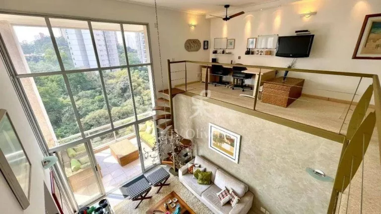 Imagem Apartamento com 2 dormitórios à venda, 142 m² por R$ 1.590.000,00 - Panamby - São Paulo/SP