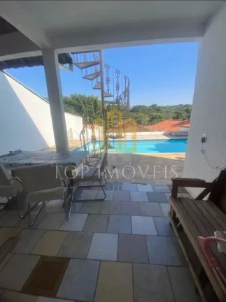 Imagem maravilhosa casa cinco dormitórios suíte varanda churrasqueira no bosque dos eucaliptos